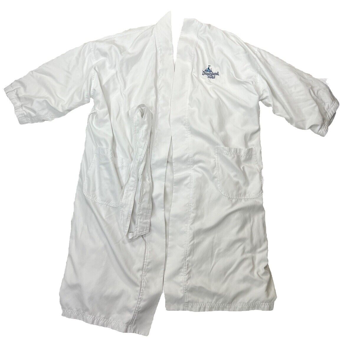 Disneyland Hotel White Bath Robe Fleece Line Great Condition Size L/XL Luxury