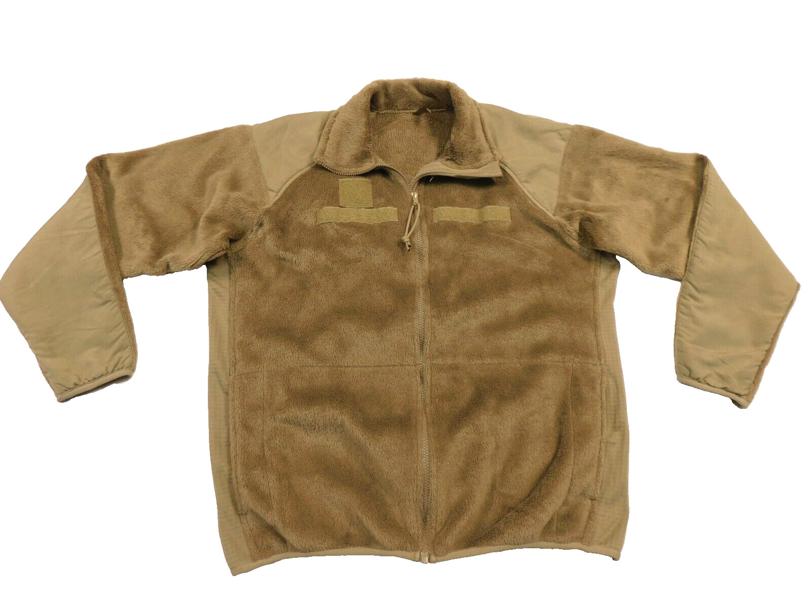 Coyote Tan Fleece Jacket Medium Long US Cold Weather Gen III ECWCS L3 Coat