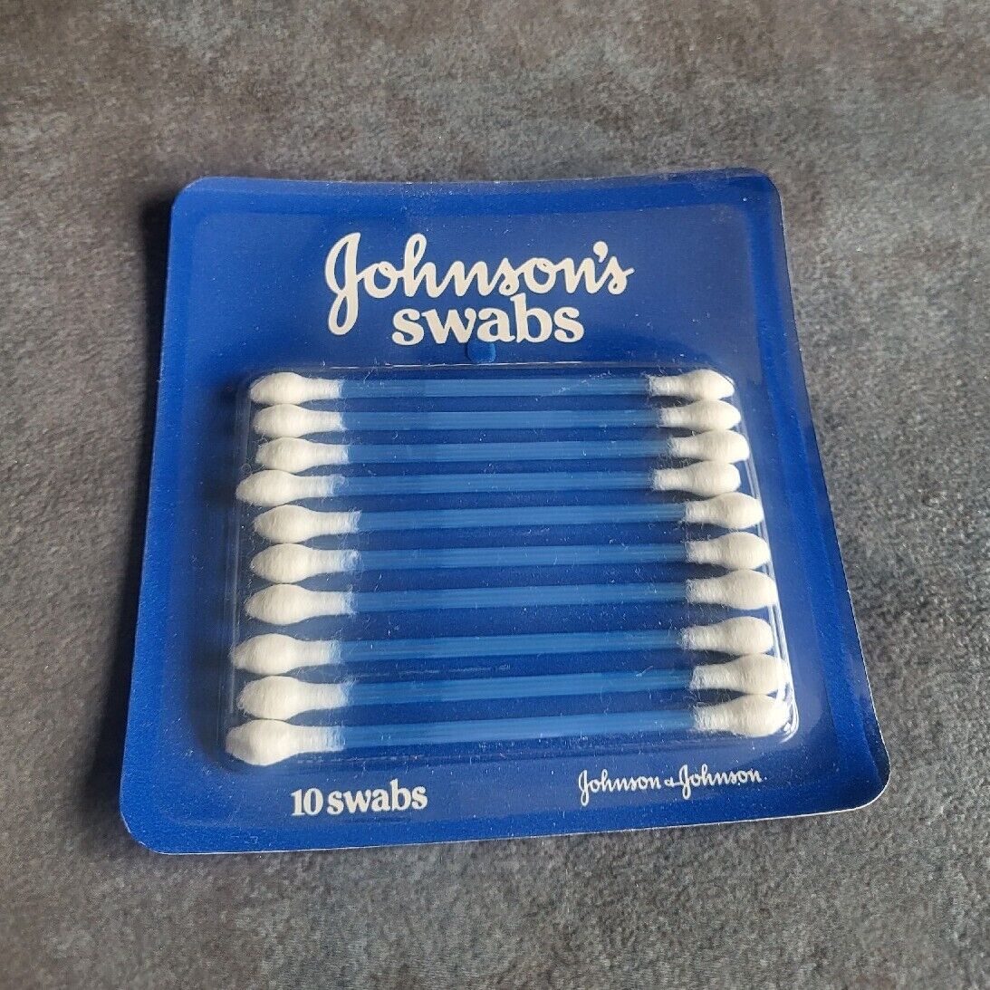 Vintage Johnson's Swabs Johnson 10 count Travel Size from the year 1983 - *NEW*