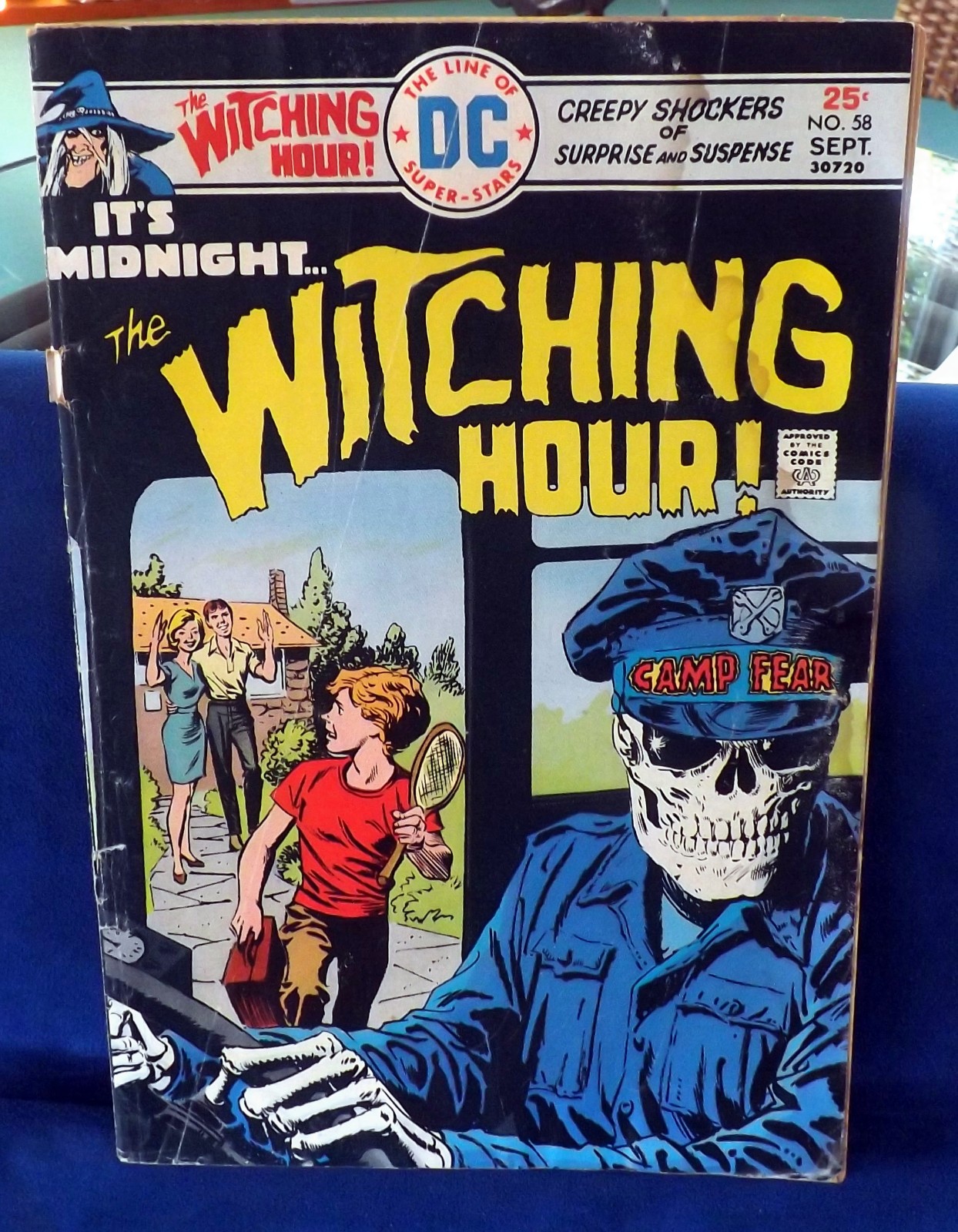 vintage It\'s Midnight the Witching Hour Comic  #58  1975