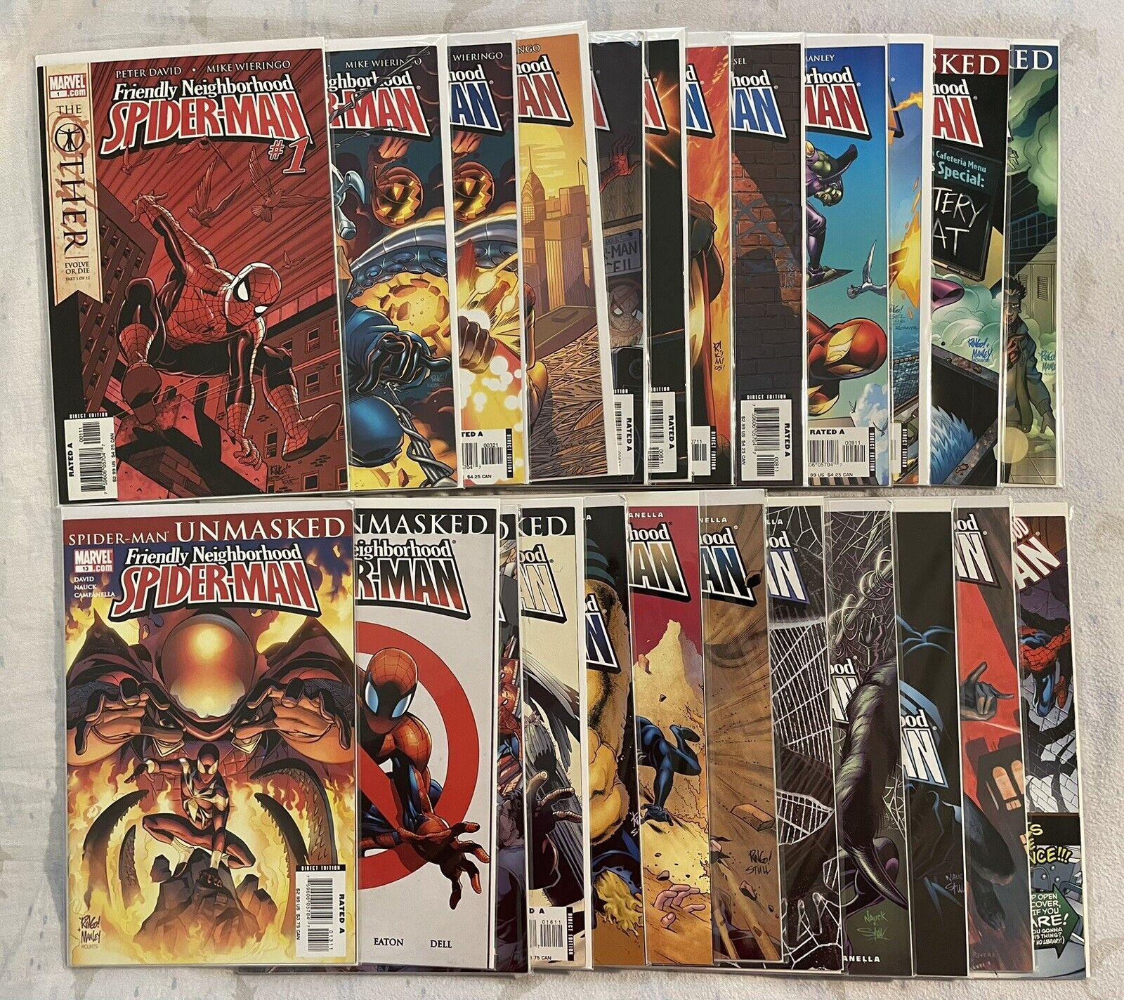 FRIENDLY NEIGHBORHOOD SPIDER-MAN 1-24 Complete Series (1 &2 are Variant)