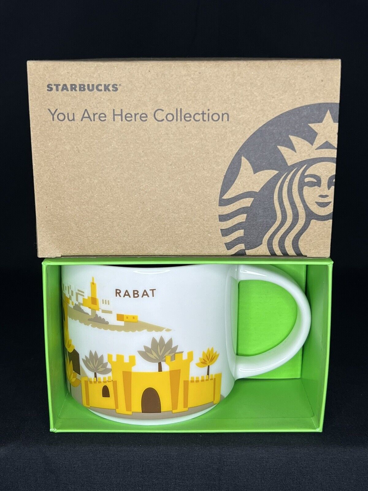 Starbucks Rabat Mug You Are Here Collection Morocco NEW W/Box