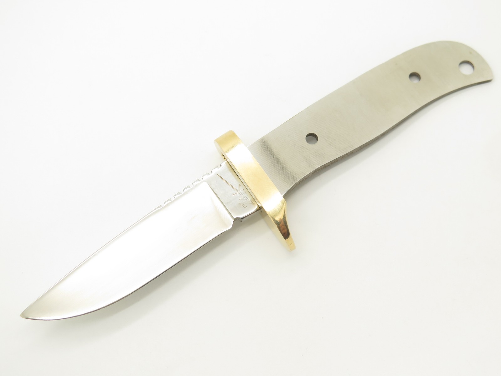 Vintage Zak Tak Fukuta Seki Japan Fixed Blade Loveless Style Hunting Knife Blank Vintage Zak Tak Fukuta Seki Japan Fixed Blade Loveless Style Hunting Knife Blank