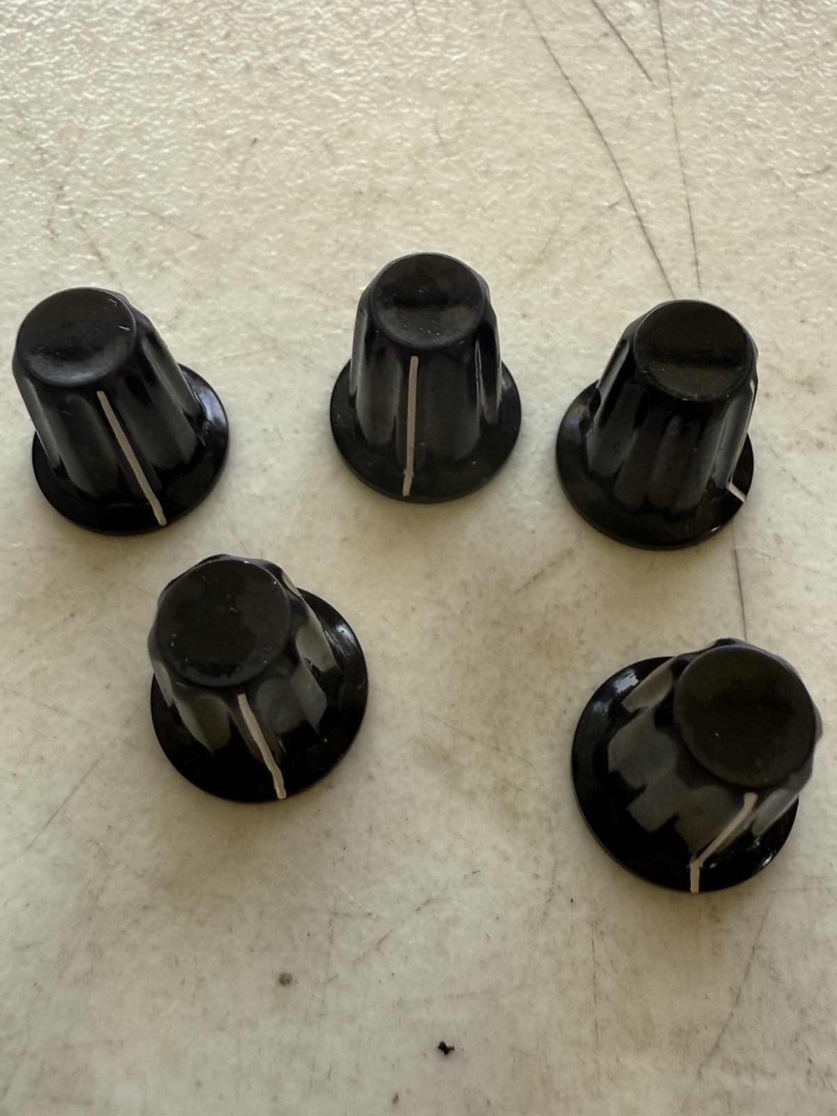 electronic knobs Vintage (5 PCs) 4mm Shaft electronic knobs Vintage (5 PCs) 4mm Shaft