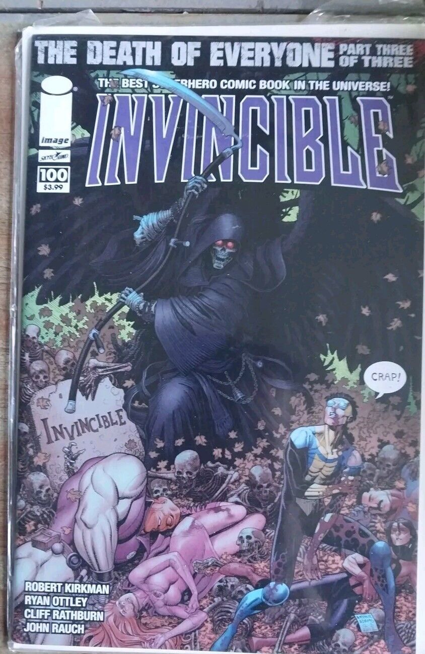 Invincible 100 Comic Adams Variant