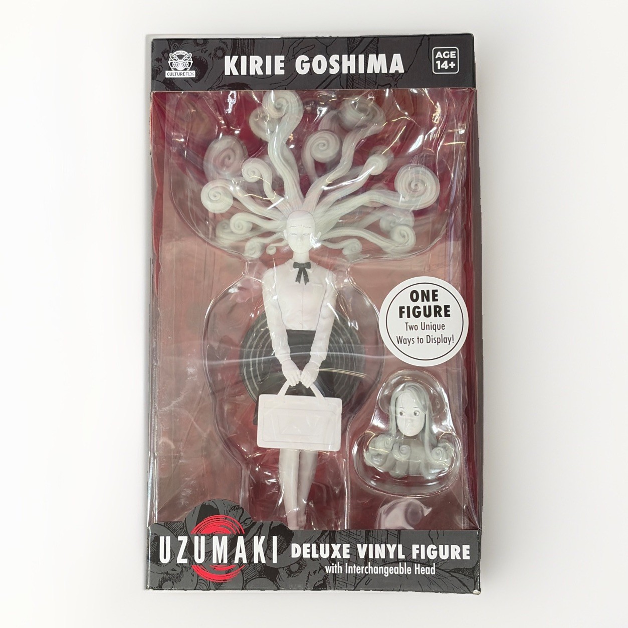 CultureFly Uzumaki Kirie Goshima Junji Ito Dlx Vinyl Figure Interchangeable Head CultureFly Uzumaki Kirie Goshima Junji Ito Dlx Vinyl Figure Interchangeable Head