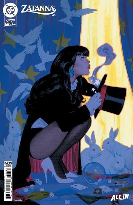 ZATANNA #3 - DAVID TALASKI COVER B
