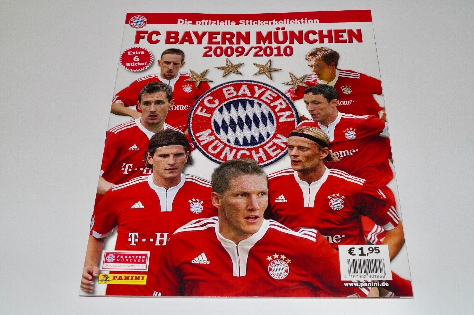 PANINI FC Bayern Munich album 2009/10 - blank album new