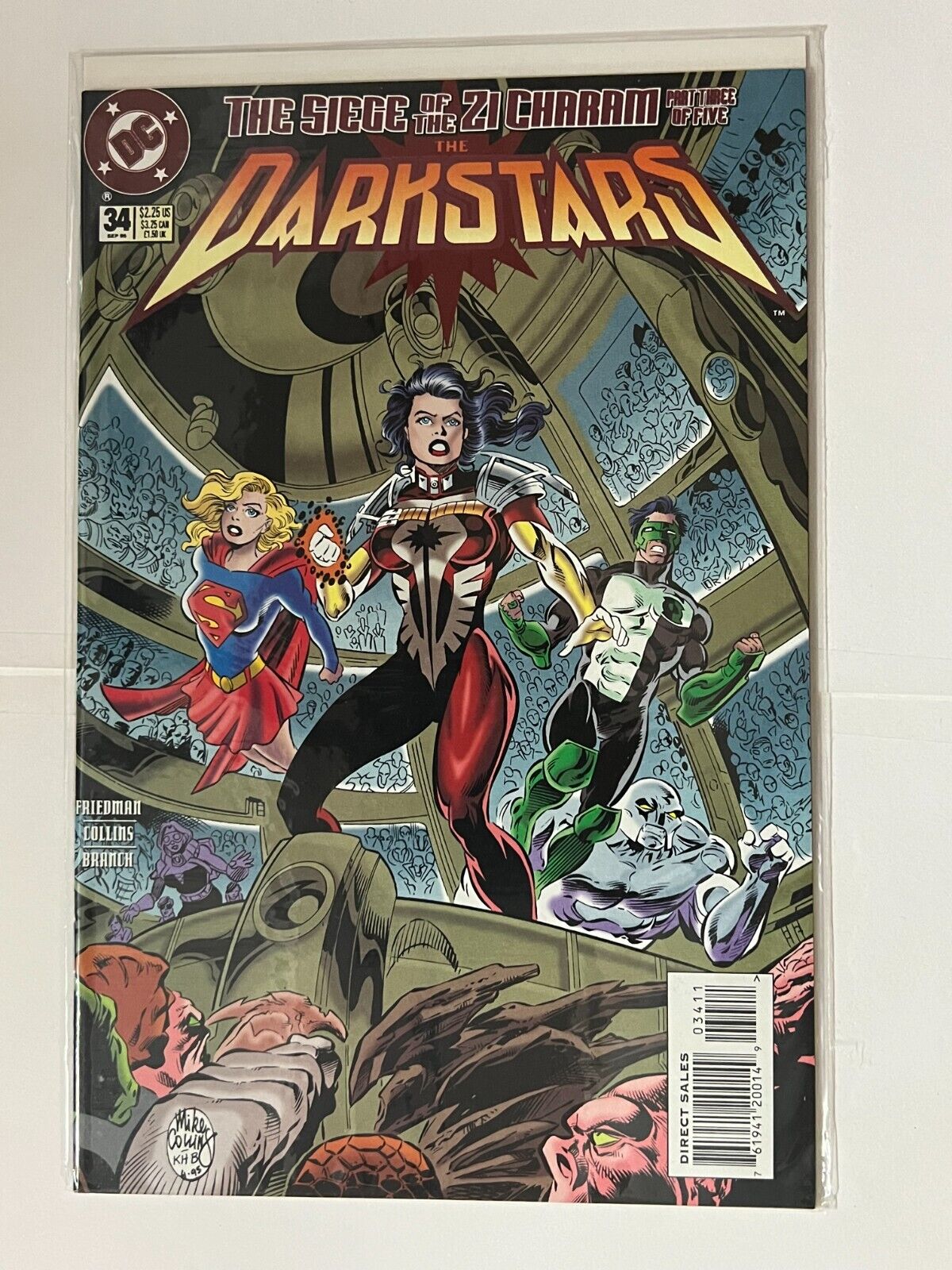 Darkstars, The #34 DC Comics September Sept 1995 | Combined Shipping B&B | Combi
