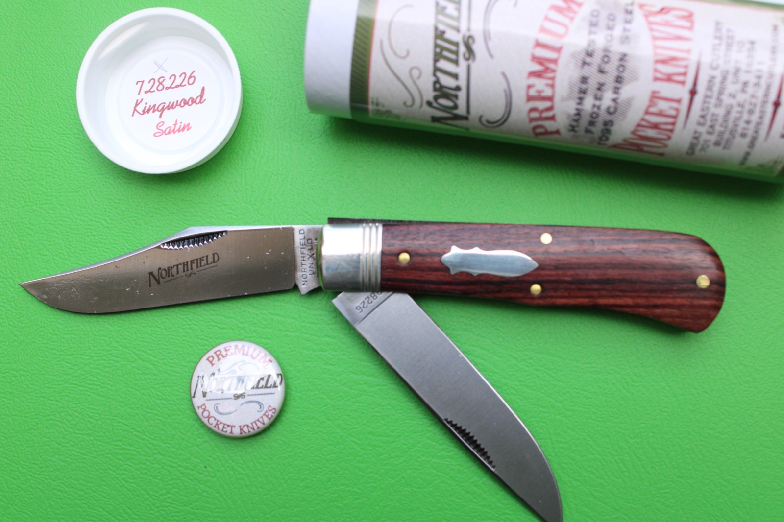 Great Eastern Cutlery GEC Tidioute 728226 French Creek Trapper - Kingwood x