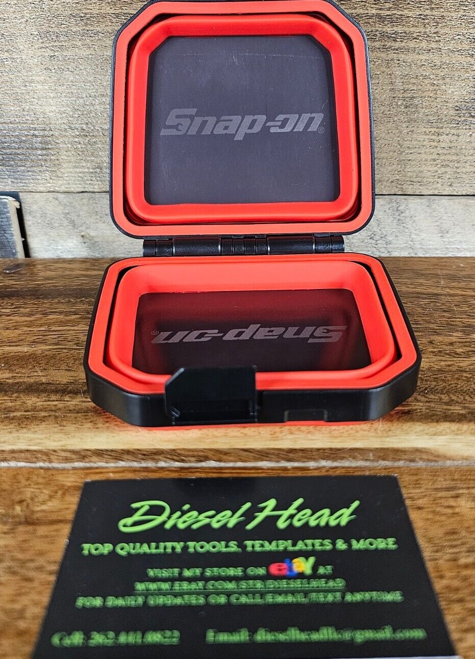*NEW* Snap-On RED MAGDISH Collapsible Magnetic Dish 
