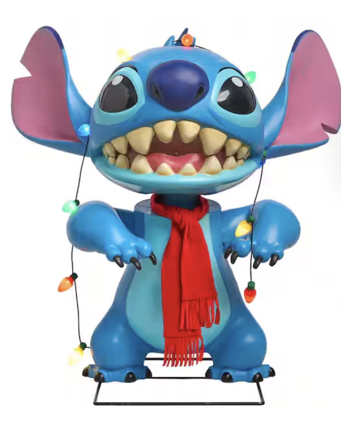 Stitch Animated figure collectible Animatronic DISNEY 3FT ANIMATED LED HALLOWEEN