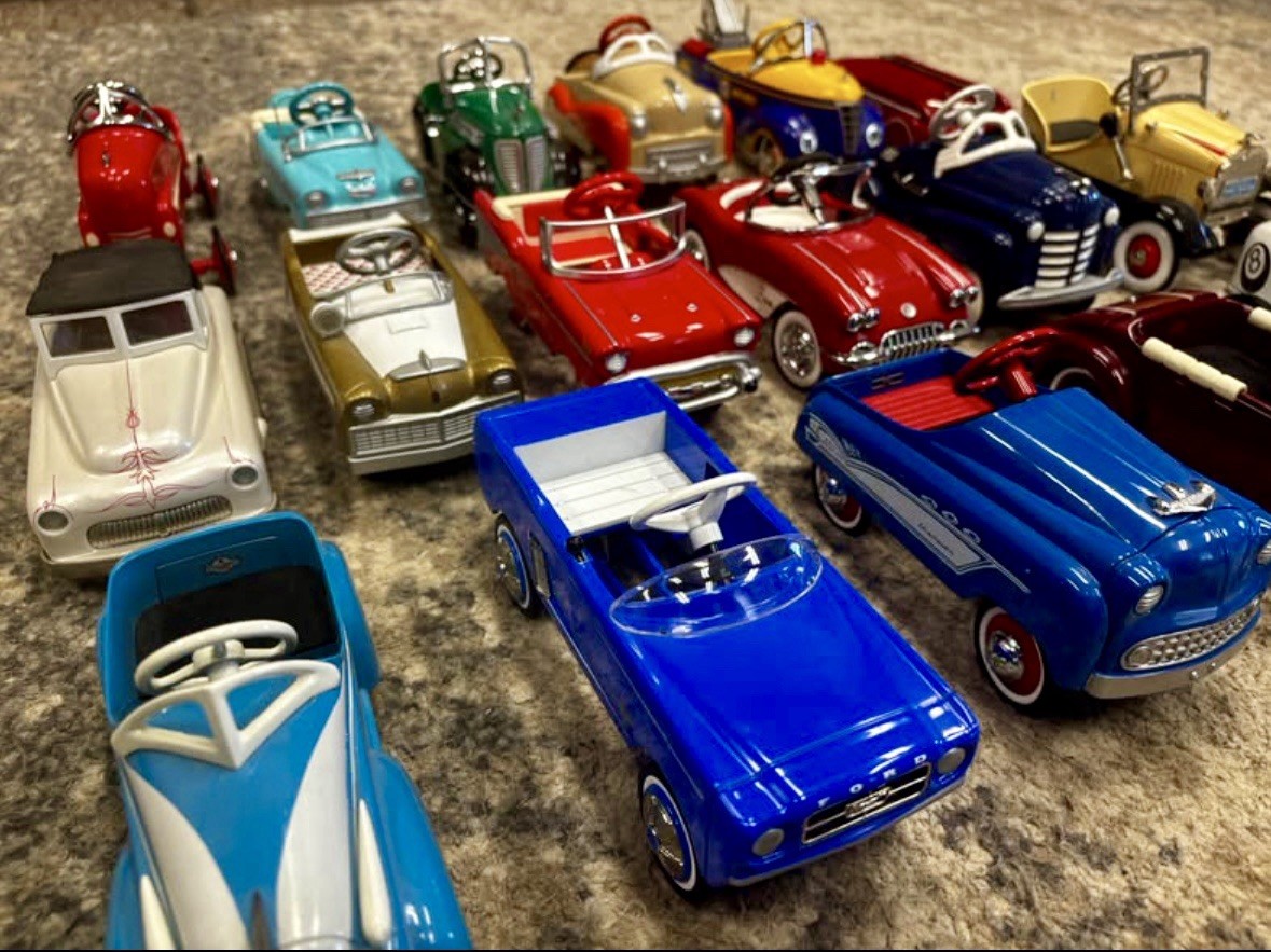 Hallmark Pedal Car Kiddie car classics (19 Car Lot) Mint Condition
