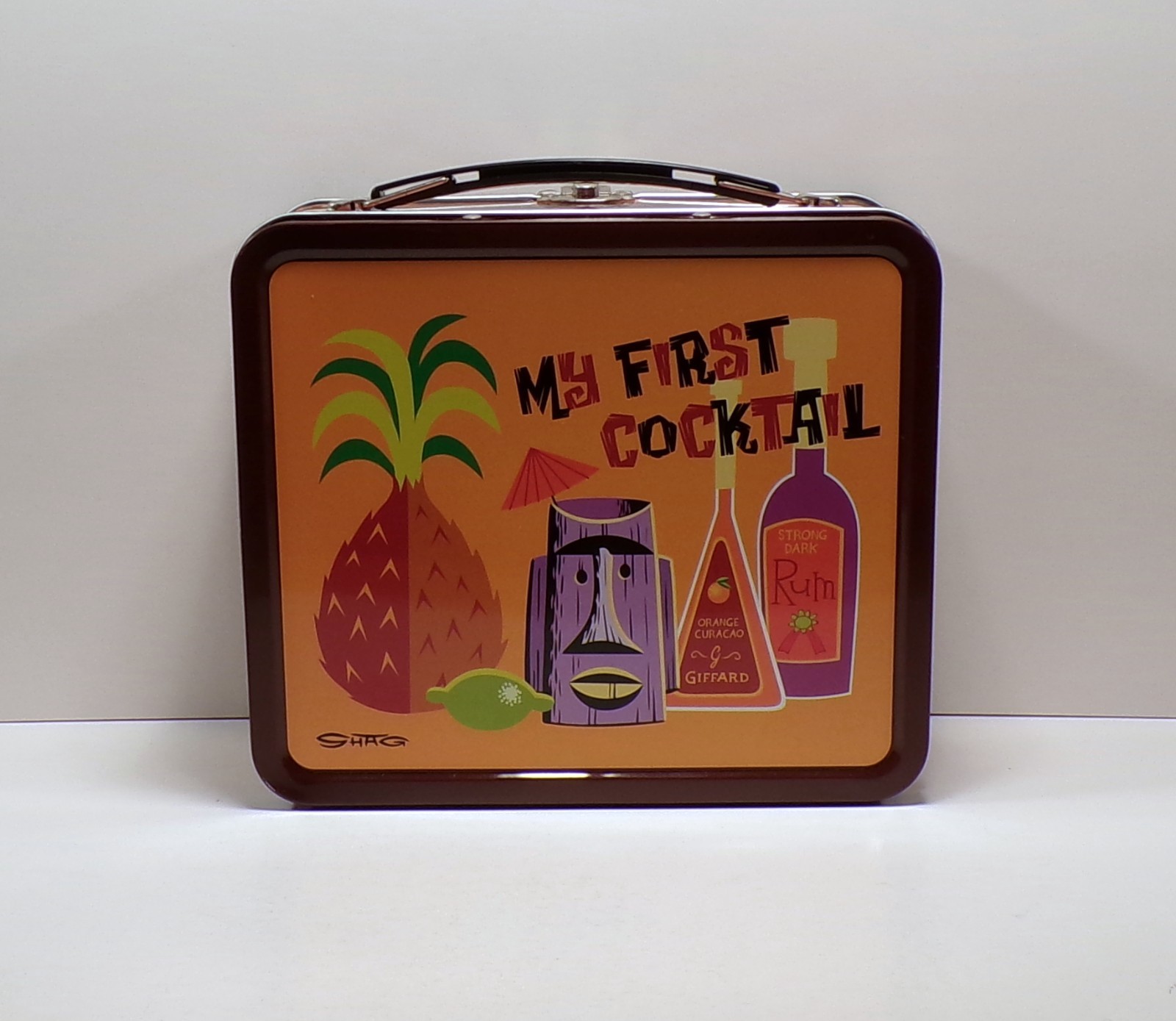 SHAG My First Cocktail Metal Lunchbox DarkHorse Deluxe LaLa Land