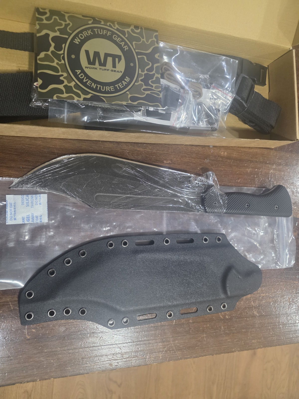 Work Tuff Gear V44X Marine Raider Bowie SK85 STEEL Knife Work Tuff Gear V44X Marine Raider Bowie SK85 STEEL Knife
