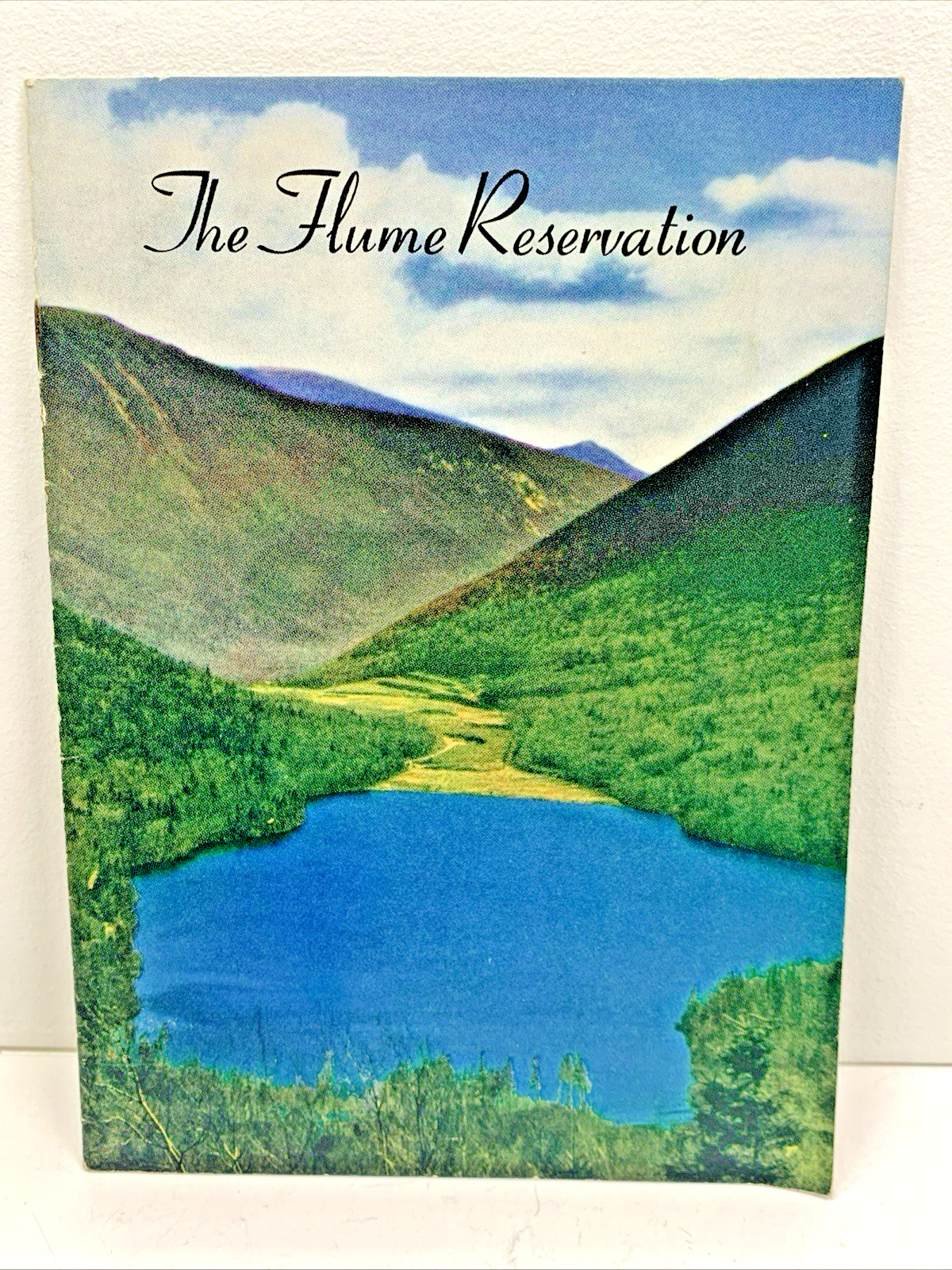 Vintage Travel Brochure 1939 Flume Reservation, Franconia Notch, New Hampshire Vintage Travel Brochure 1939 Flume Reservation, Franconia Notch, New Hampshire
