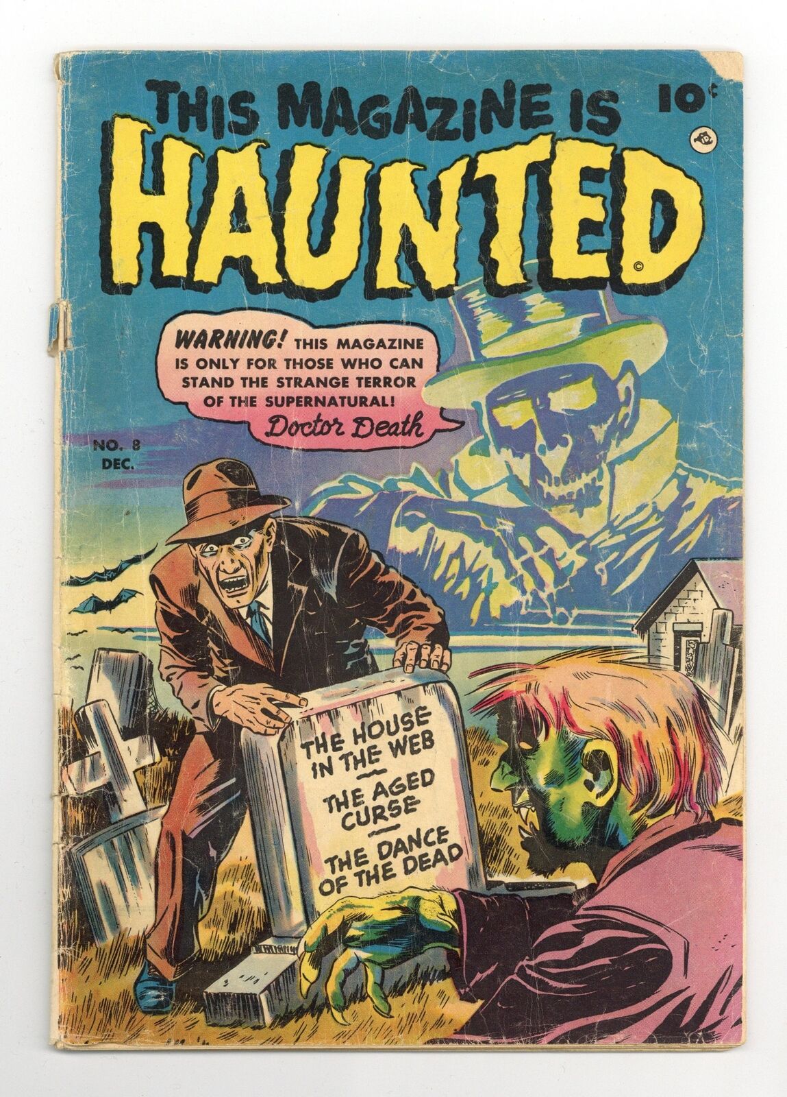 This Magazine Is Haunted #8 GD- 1.8 1952