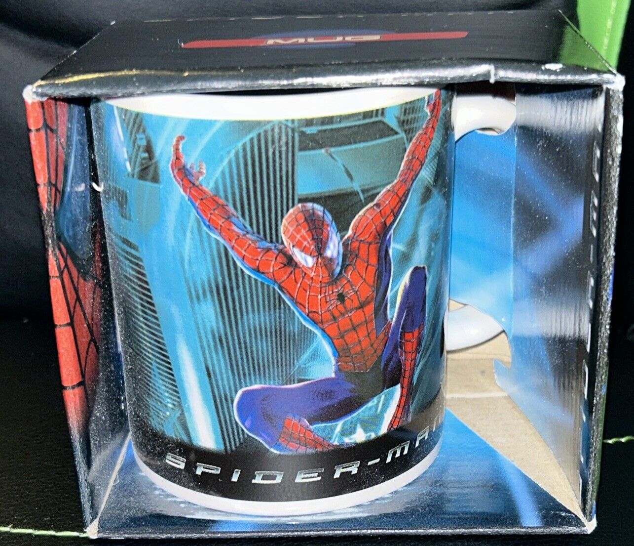 2002 Spiderman Hot Topic Mug