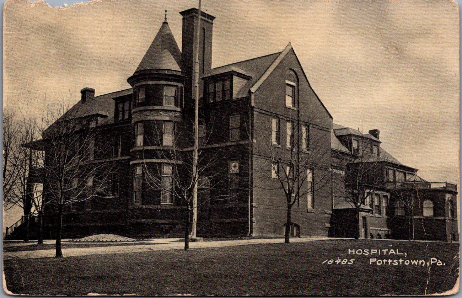 Pottstown PA Hospital Postcard 1910 Real Photo RPPC Architecture Pennsylvania Pottstown PA Hospital Postcard 1910 Real Photo RPPC Architecture Pennsylvania