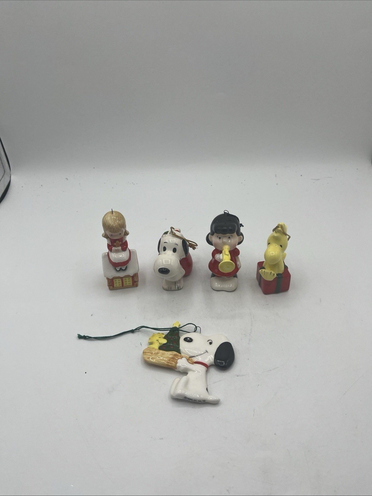 Lot of 5 Vintage Peanuts Snoopy Snoopy Charlie Brown Ornaments Lot of 5 Vintage Peanuts Snoopy Snoopy Charlie Brown Ornaments