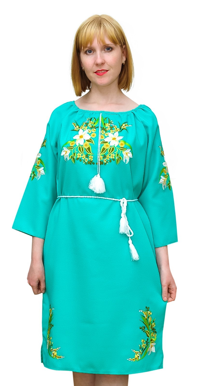 Ukrainian ethnic traditional folk embroidered dress, vyshyvanka. Sizes XS-XXXL Ukrainian ethnic traditional folk embroidered dress, vyshyvanka. Sizes XS-XXXL