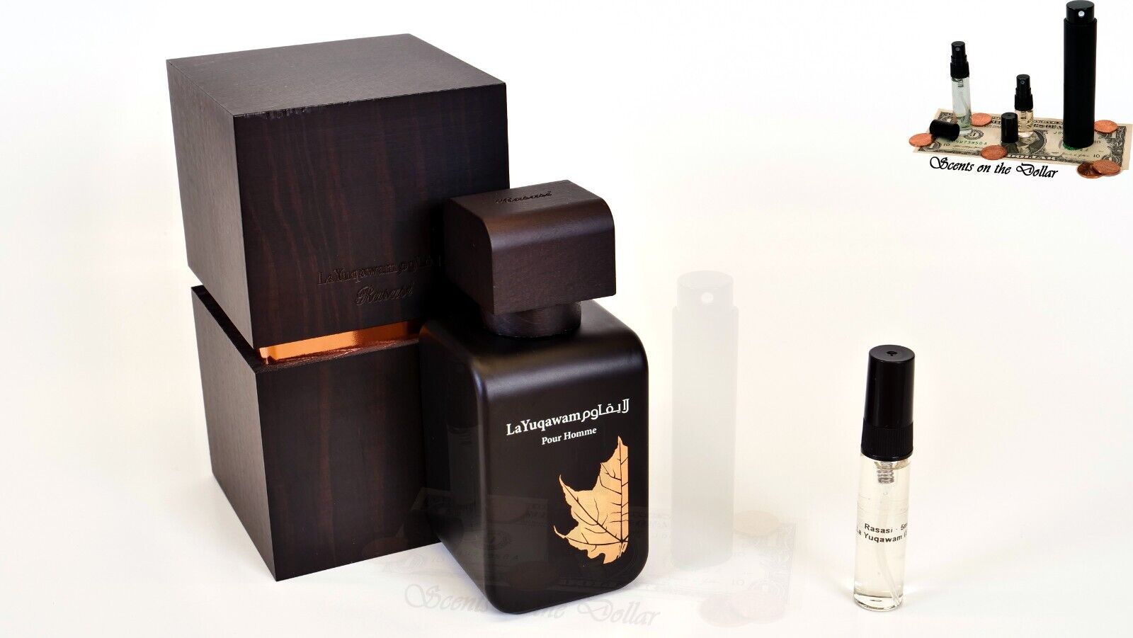 Rasasi - La Yuqawam Eau De Parfum (EDP) 5mL Travel Spray Decant - FREE S/H