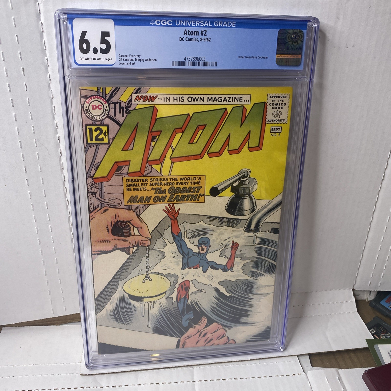 Atom #2 CGC 6.5 1962 Atom #2 CGC 6.5 1962