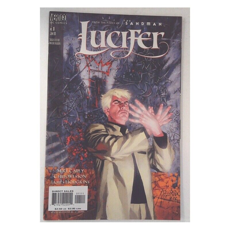 Lucifer (2000 series) #1 in Near Mint condition. DC comics [c~
