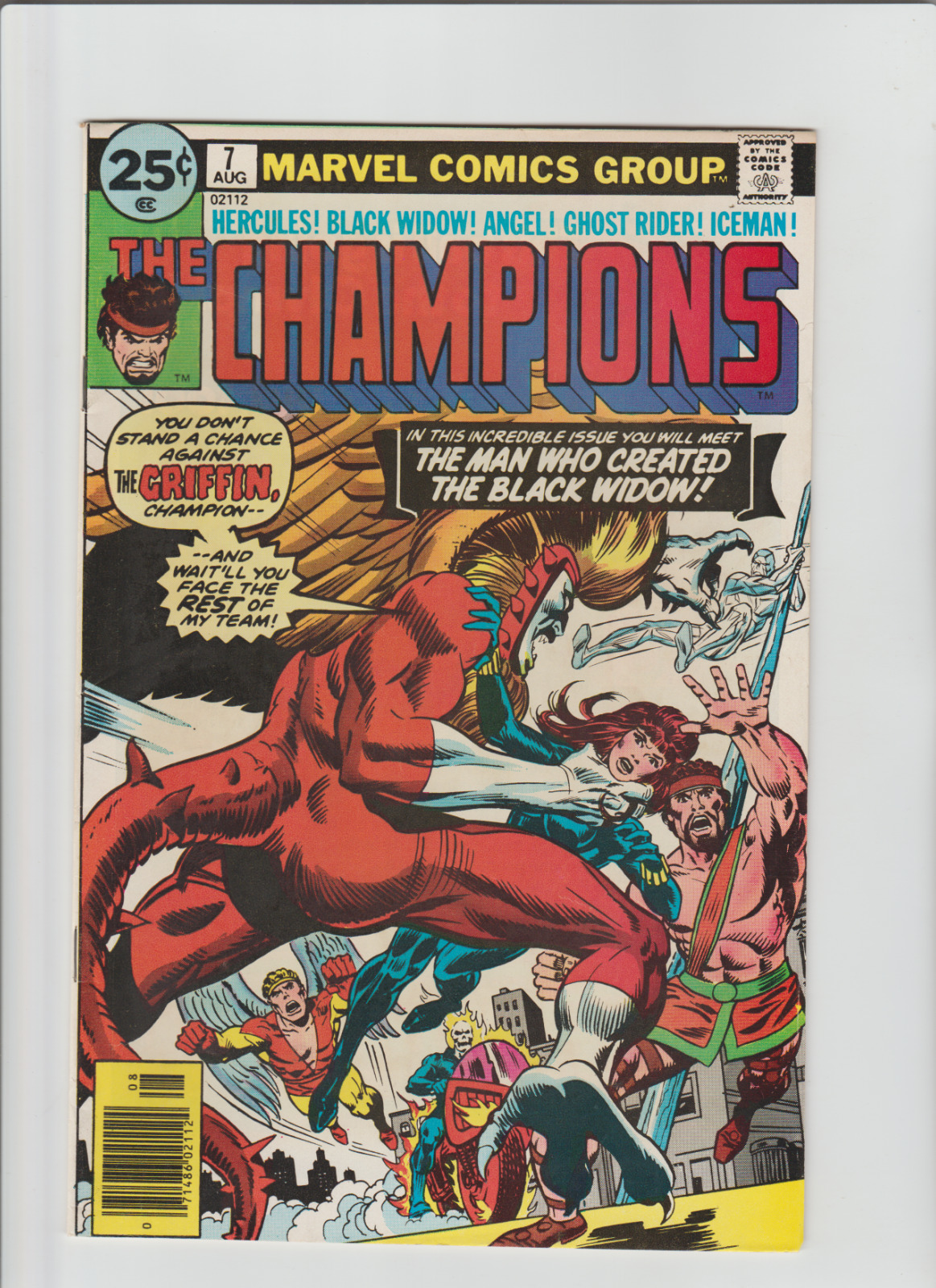 MARVEL The Champions # 7 (1976) FIRST APPERANCE DARKSTAR & CRIMSON DYNAMO