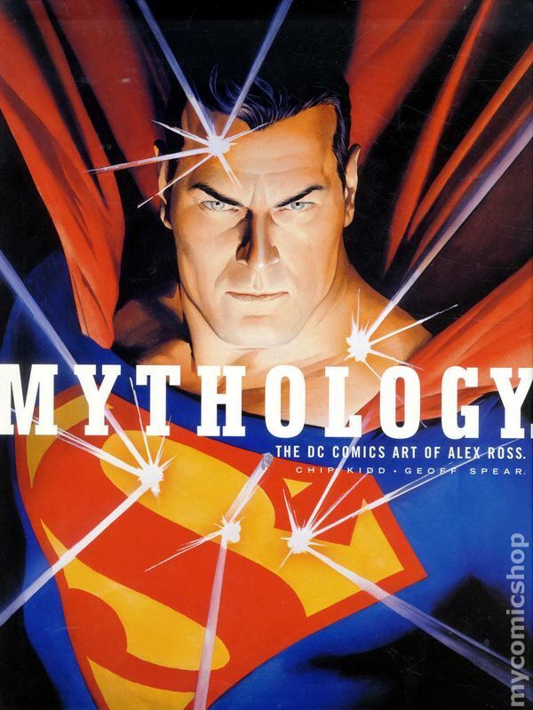Mythology The DC Art of Alex Ross HC 1st Edition 1A-1ST VG 2003 Stock Image