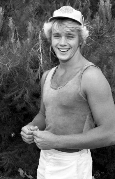 John Schneider at a Special Olympics event in 1979 Celebrity Film Old Photo 9