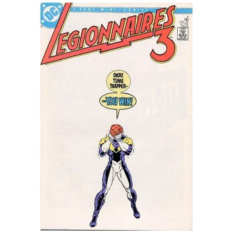 Legionnaires Three #4 DC comics NM minus Full description below [x}