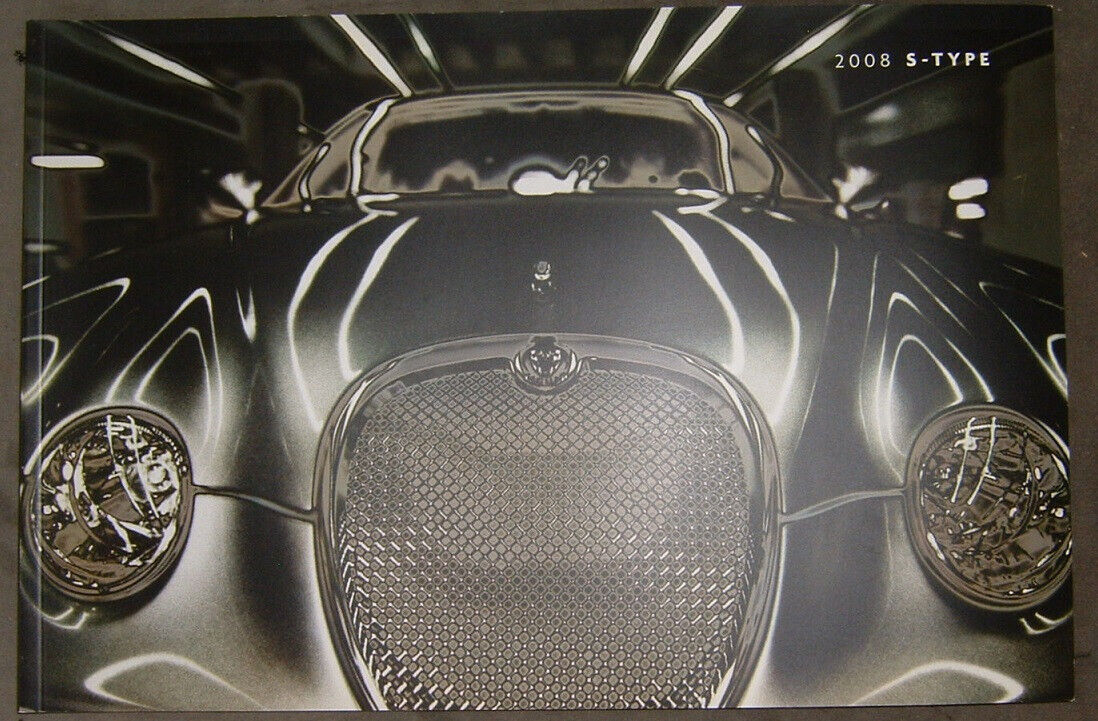 2008 Jaguar S Type factory brochure