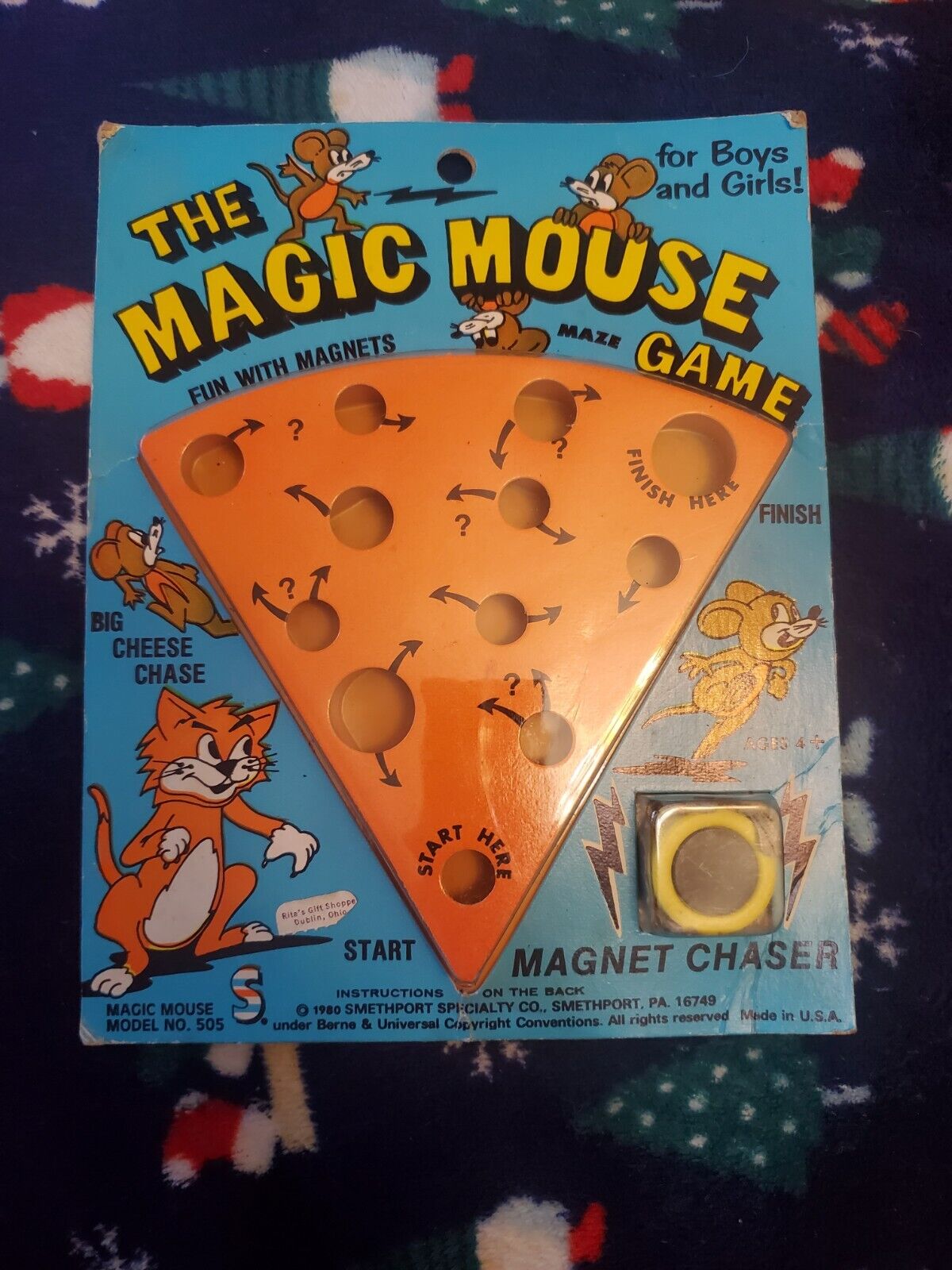 Vintage The Magic Mouse Game