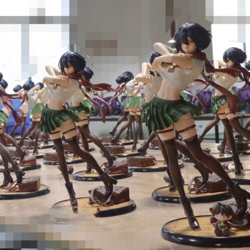 OZ Productions Attack on Titan Mikasa·Ackerman Resin Statue In Stock 1/6 New