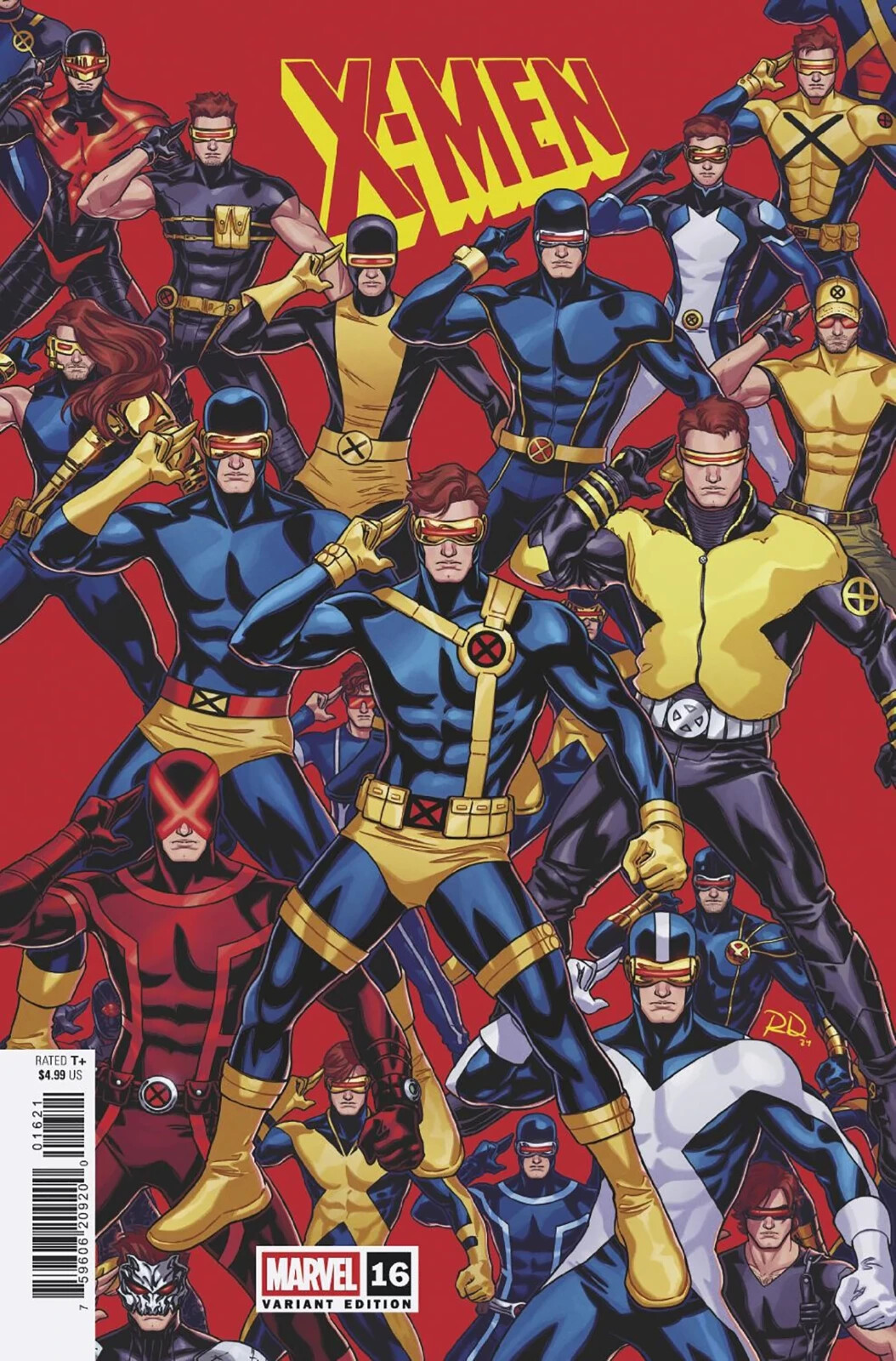 X-MEN #16 (RUSSELL DAUTERMAN CYCLOPS VARIANT)(2025) COMIC BOOK~ MARVEL X-MEN #16 (RUSSELL DAUTERMAN CYCLOPS VARIANT)(2025) COMIC BOOK~ MARVEL