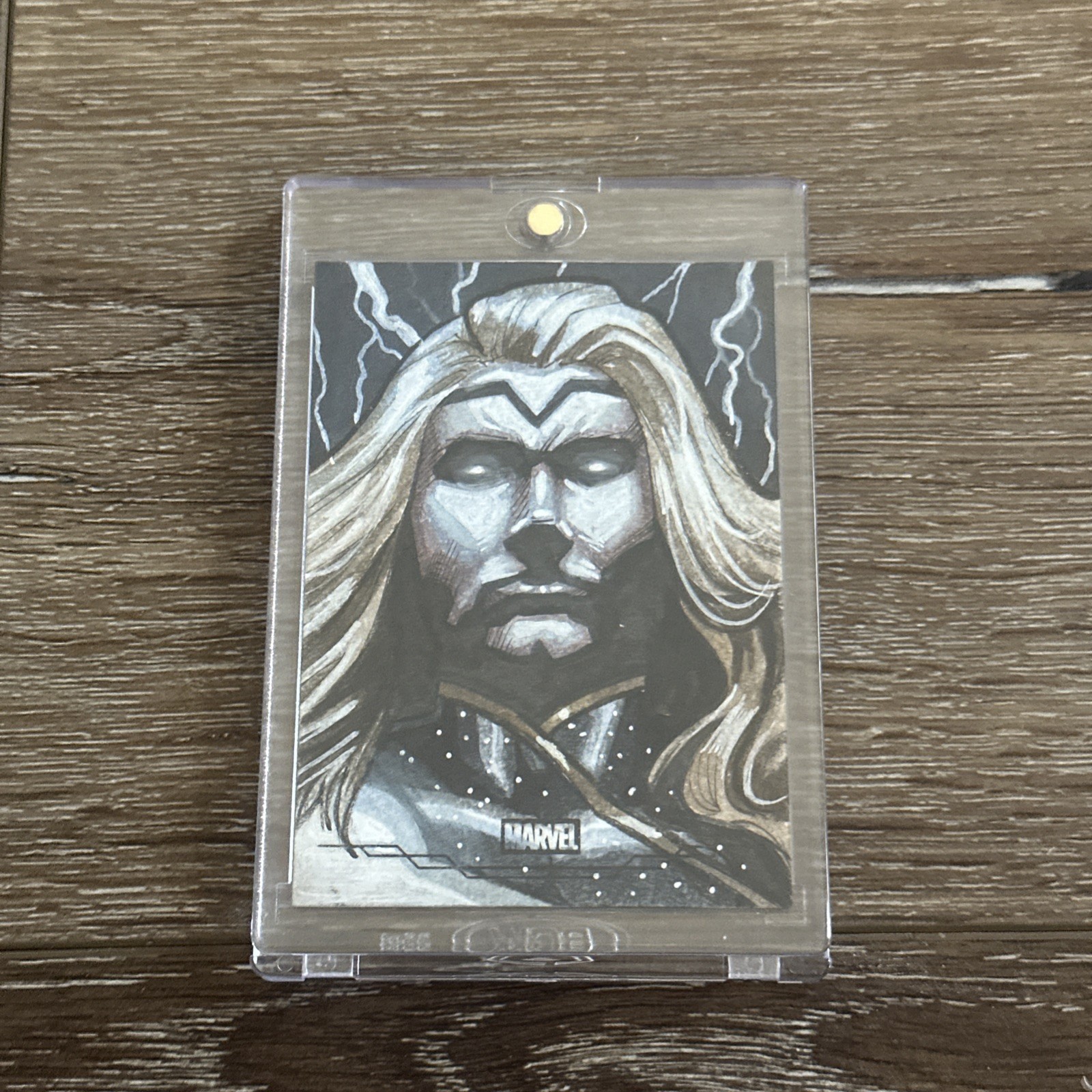 2026 Topps Chrome Marvel Rune King Thor Sketch Card 1/1 Signed Isiah Bradley 2026 Topps Chrome Marvel Rune King Thor Sketch Card 1/1 Signed Isiah Bradley
