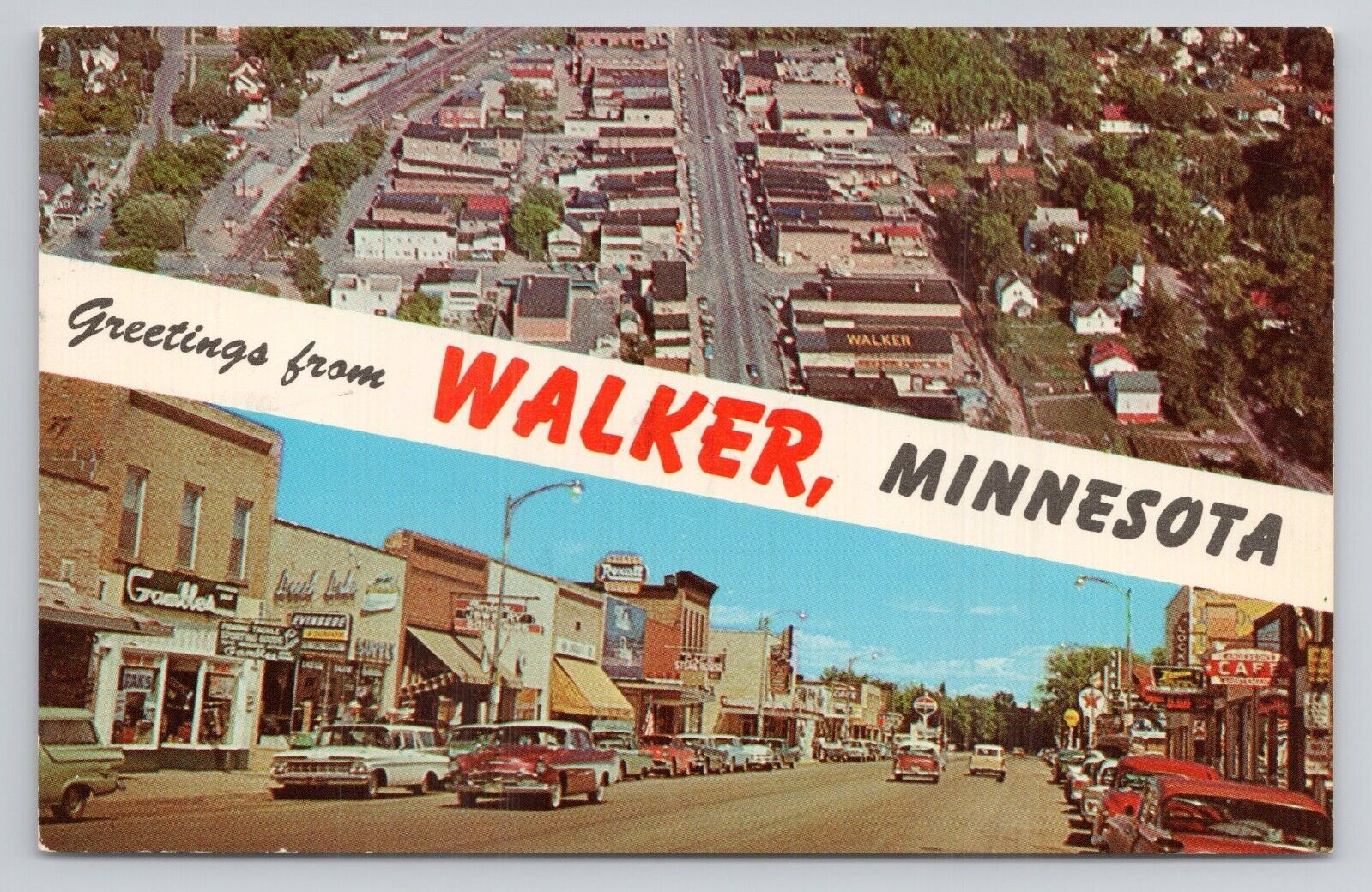 Postcard Greetings From Walker Minnesota