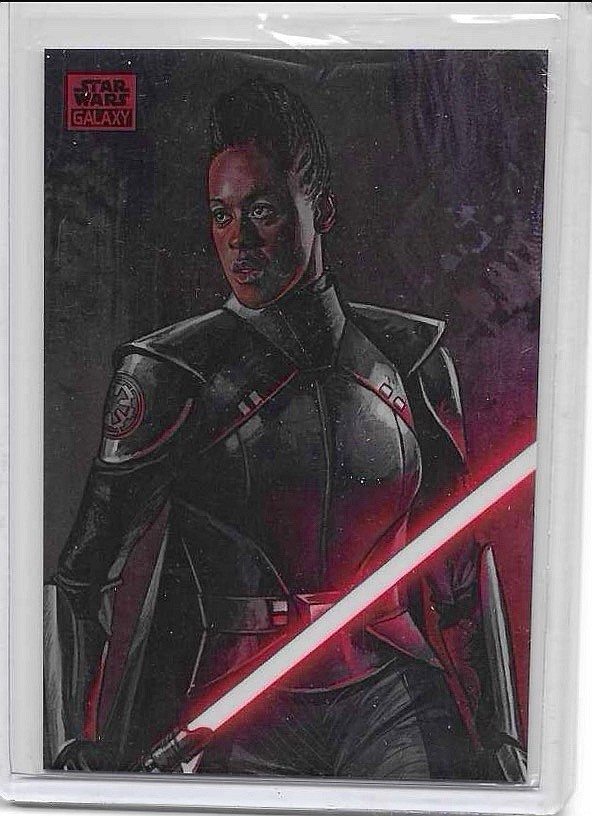Reva - 2024 Topps Chrome Star Wars Galaxy #Ge-14 Red /5 Reva - 2024 Topps Chrome Star Wars Galaxy #Ge-14 Red /5