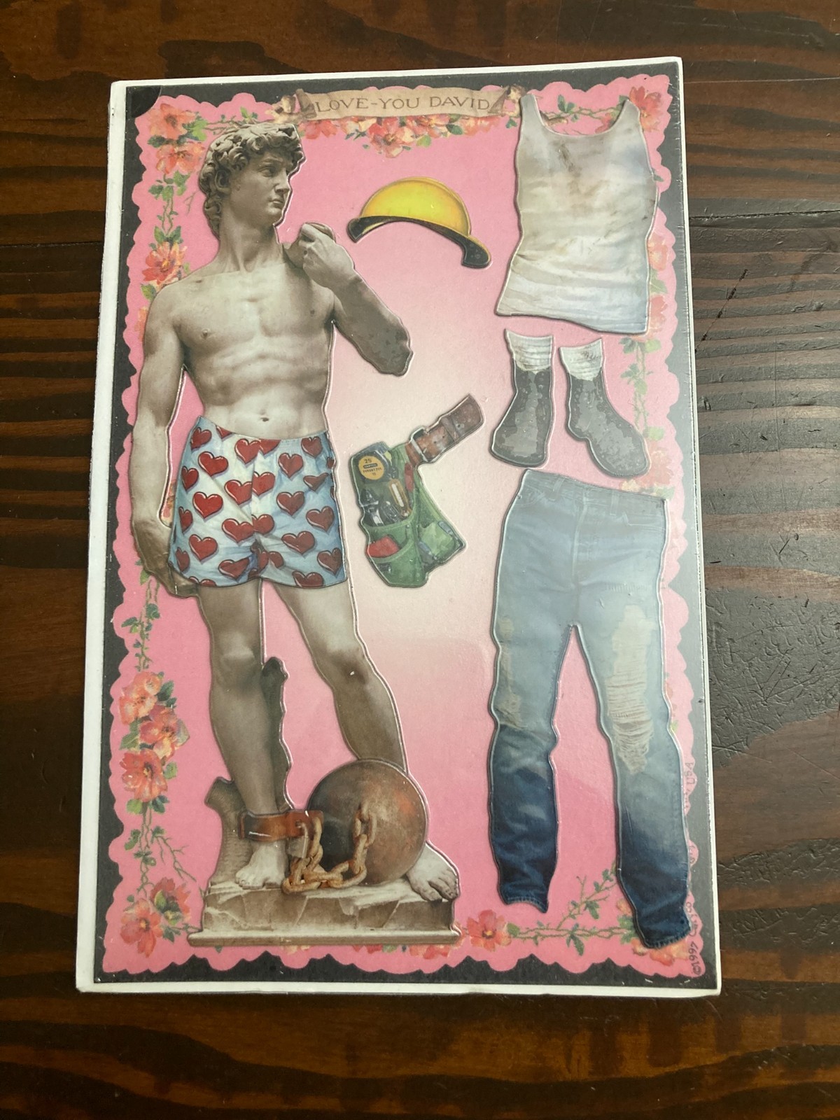 Vtg 1997 Caryco Dress Me Up David Magnets NEW Sealed Michelangelo Joe Boxer Rare