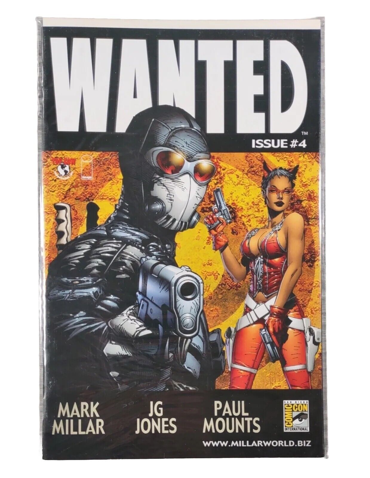Wanted (Image) #4C VF/NM ~ Image | San Diego Comic-Con Edition; Limited to 500