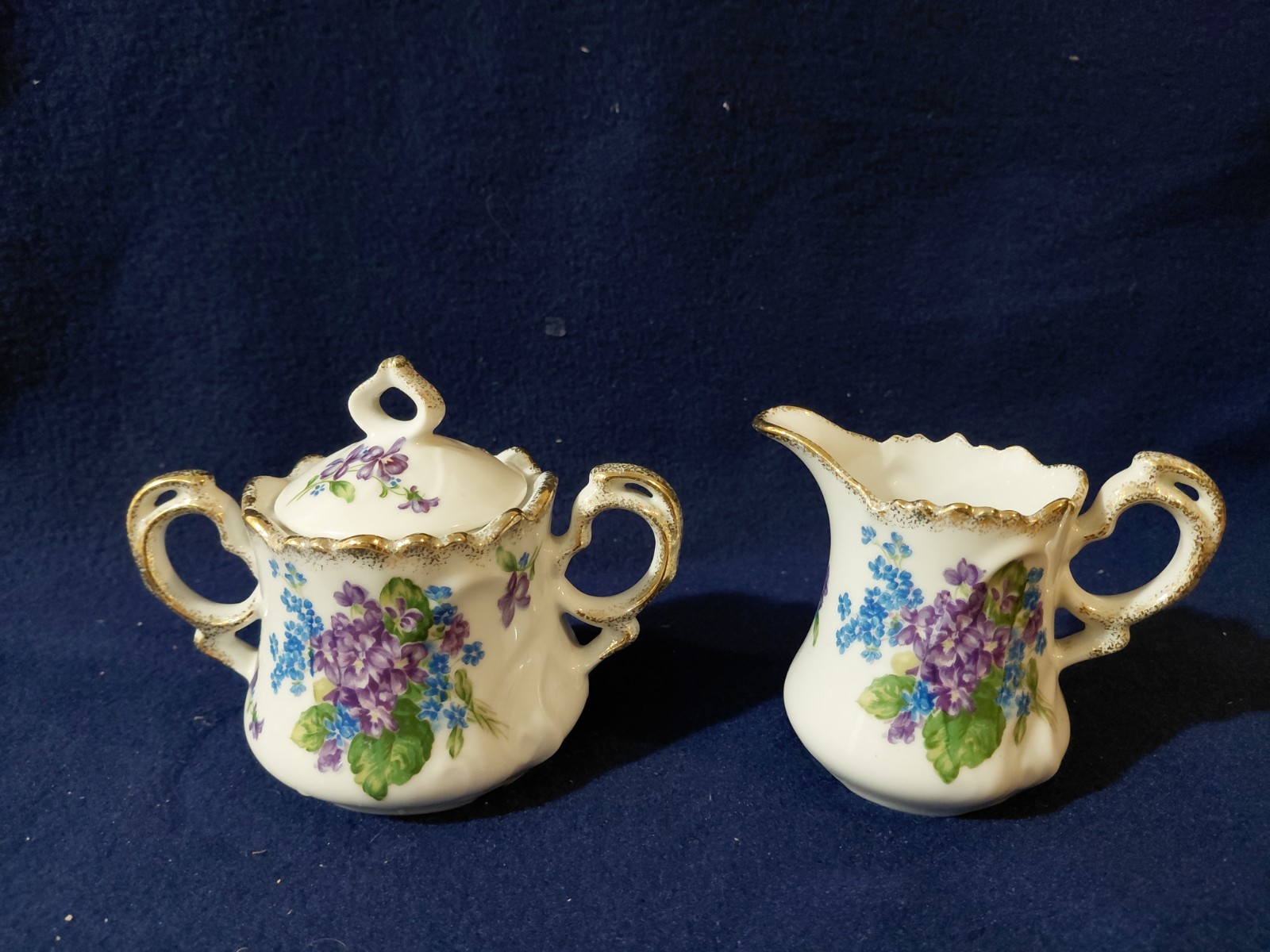 Vtg. Lefton China Cream & Sugar Set - Spring Boquet Pattern - #4581 Vtg. Lefton China Cream & Sugar Set - Spring Boquet Pattern - #4581