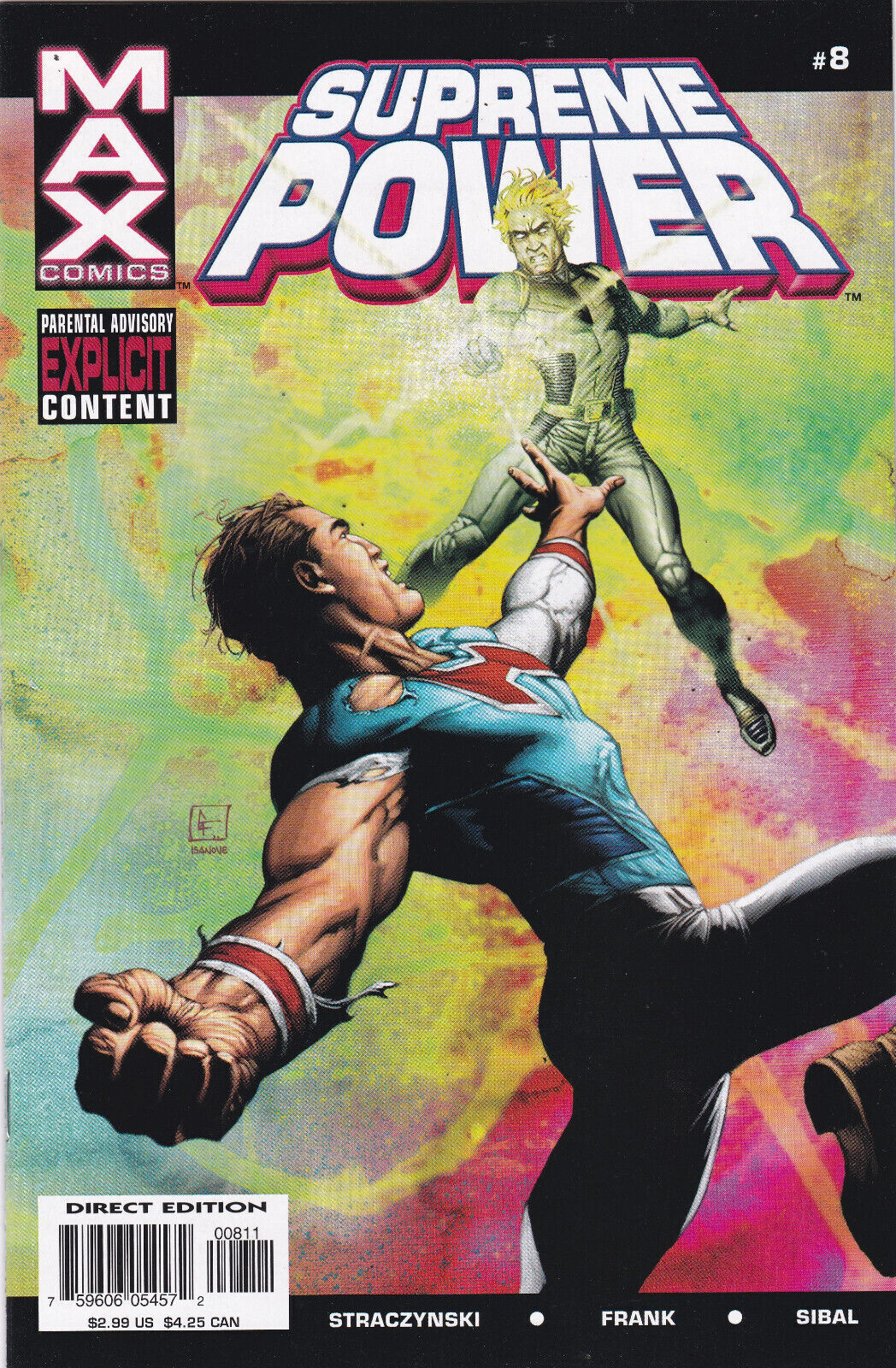 Supreme Power #8,  Vol. 1 (2003) Max Comics Imprint of Marvel Comics,High Grade
