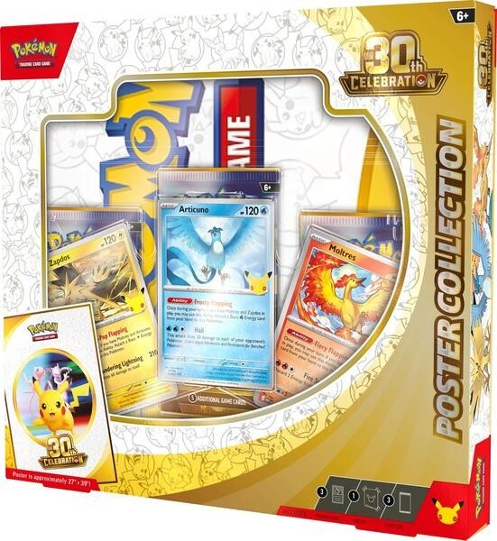 Pokemon TCG 30th Celebration Poster Collection Pokemon TCG 30th Celebration Poster Collection