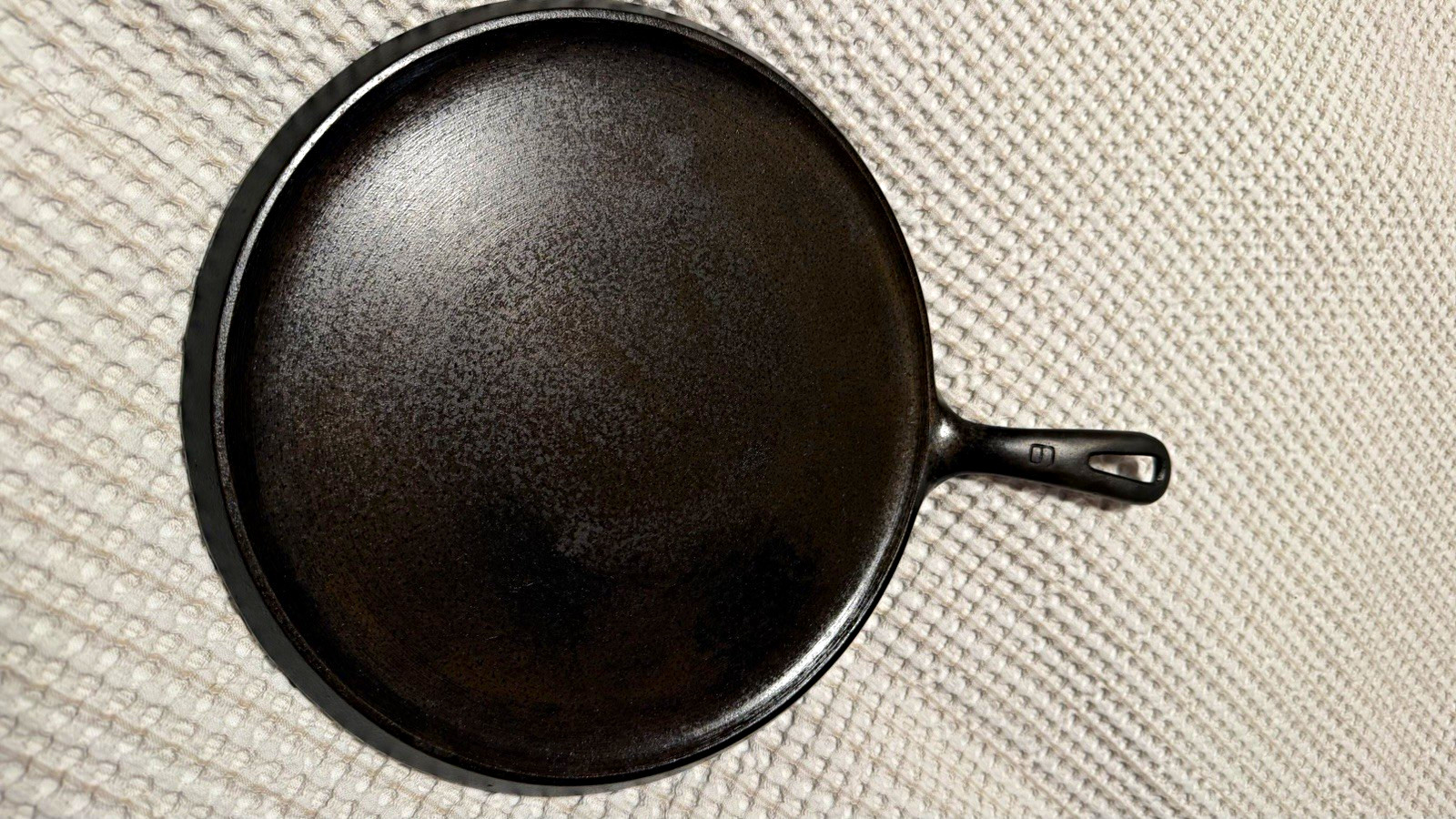 Griswold Cast Iron Skillet Frying Pan Erie PA USA Marked Griswold Cast Iron Skillet Frying Pan Erie PA USA Marked