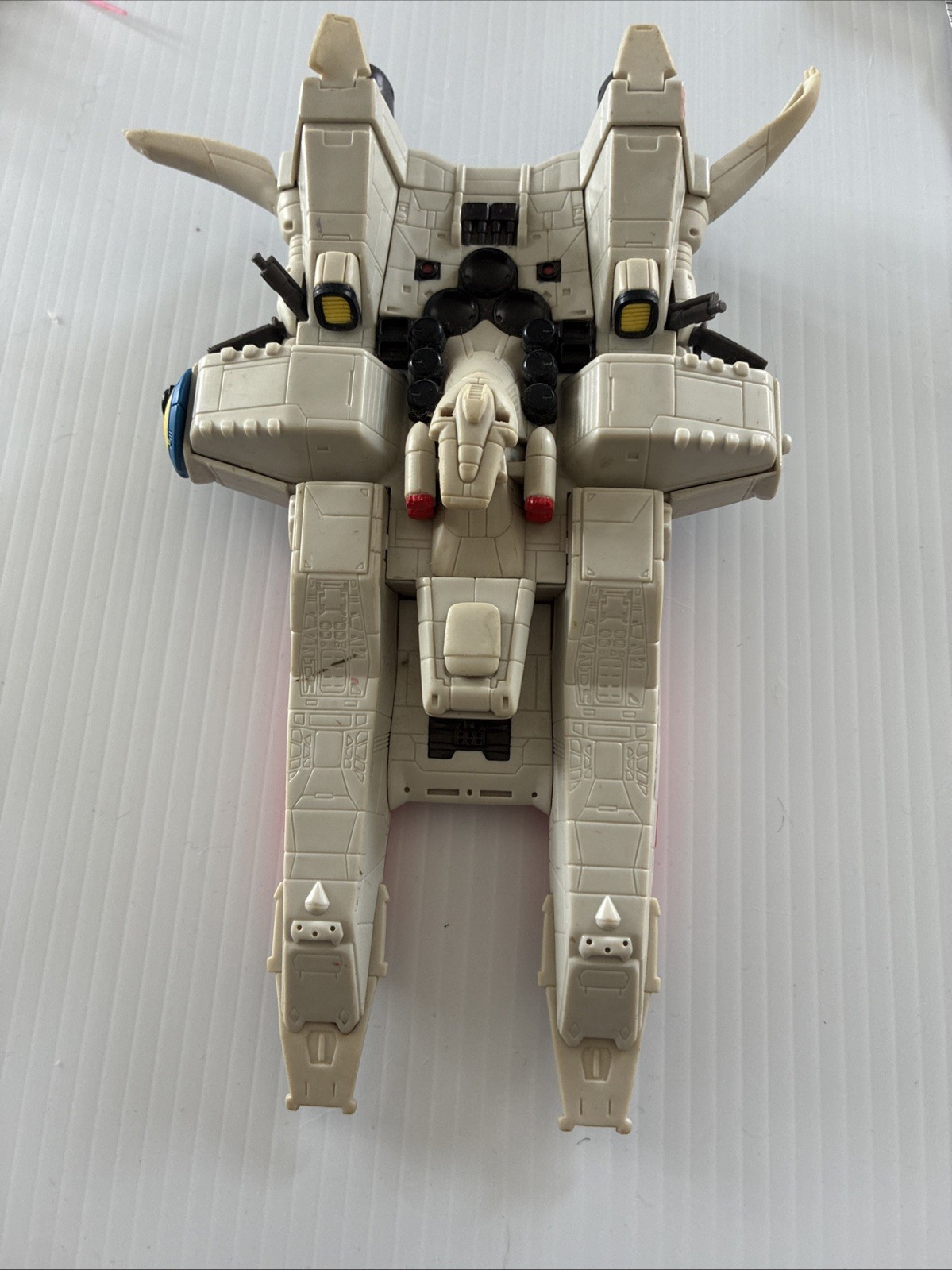 2001 Bandai Mobile Suit Gundam Battleship Playset Assault Carrier - Incomplete