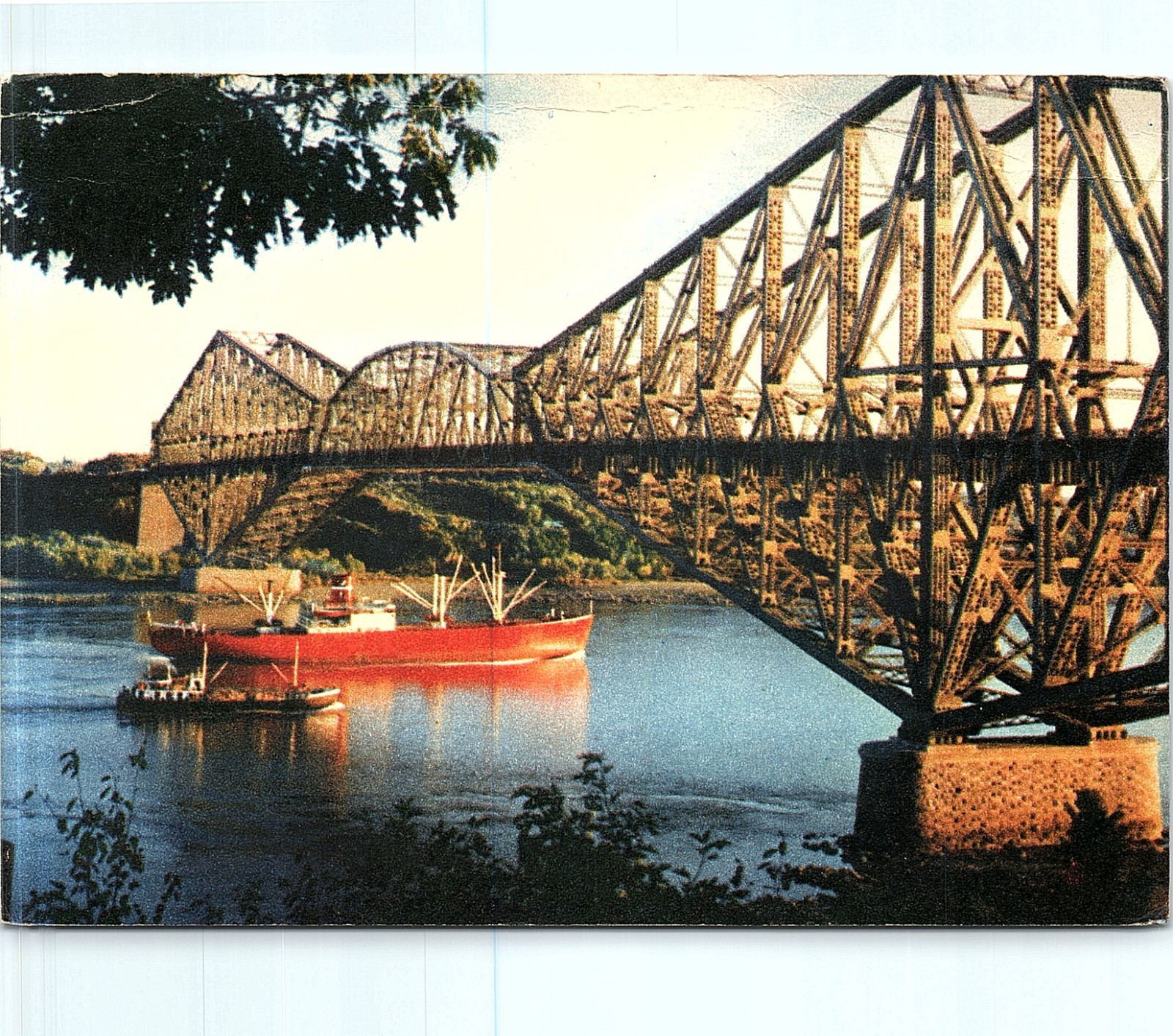 Vintage Postcard Pont De Quebec Quebec Bridge Canada Unused Vintage Postcard Pont De Quebec Quebec Bridge Canada Unused