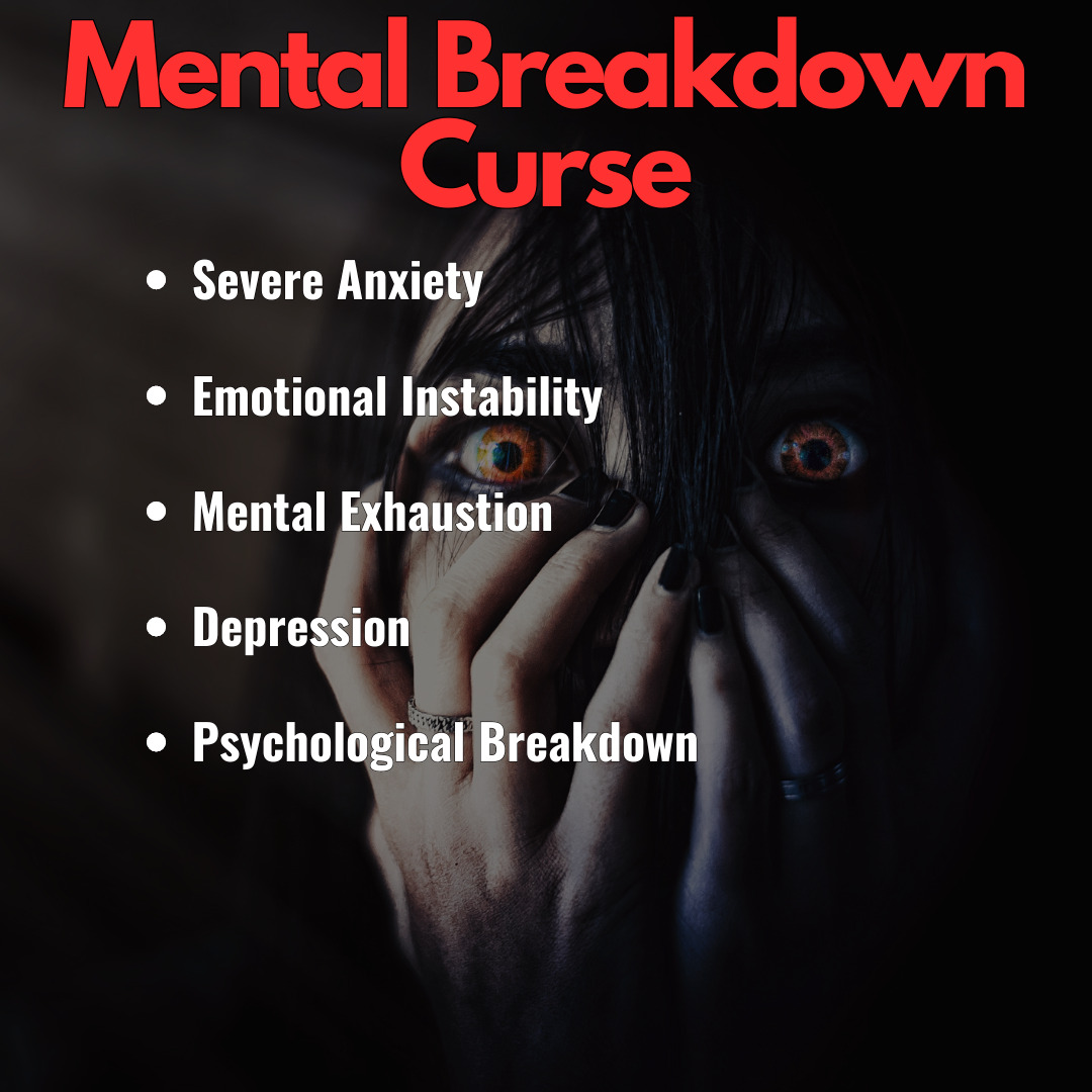 Mental Breakdown Curse - Induce Psychological Distress | Real Black Magic