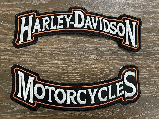 Harley Rocker Patches 12\