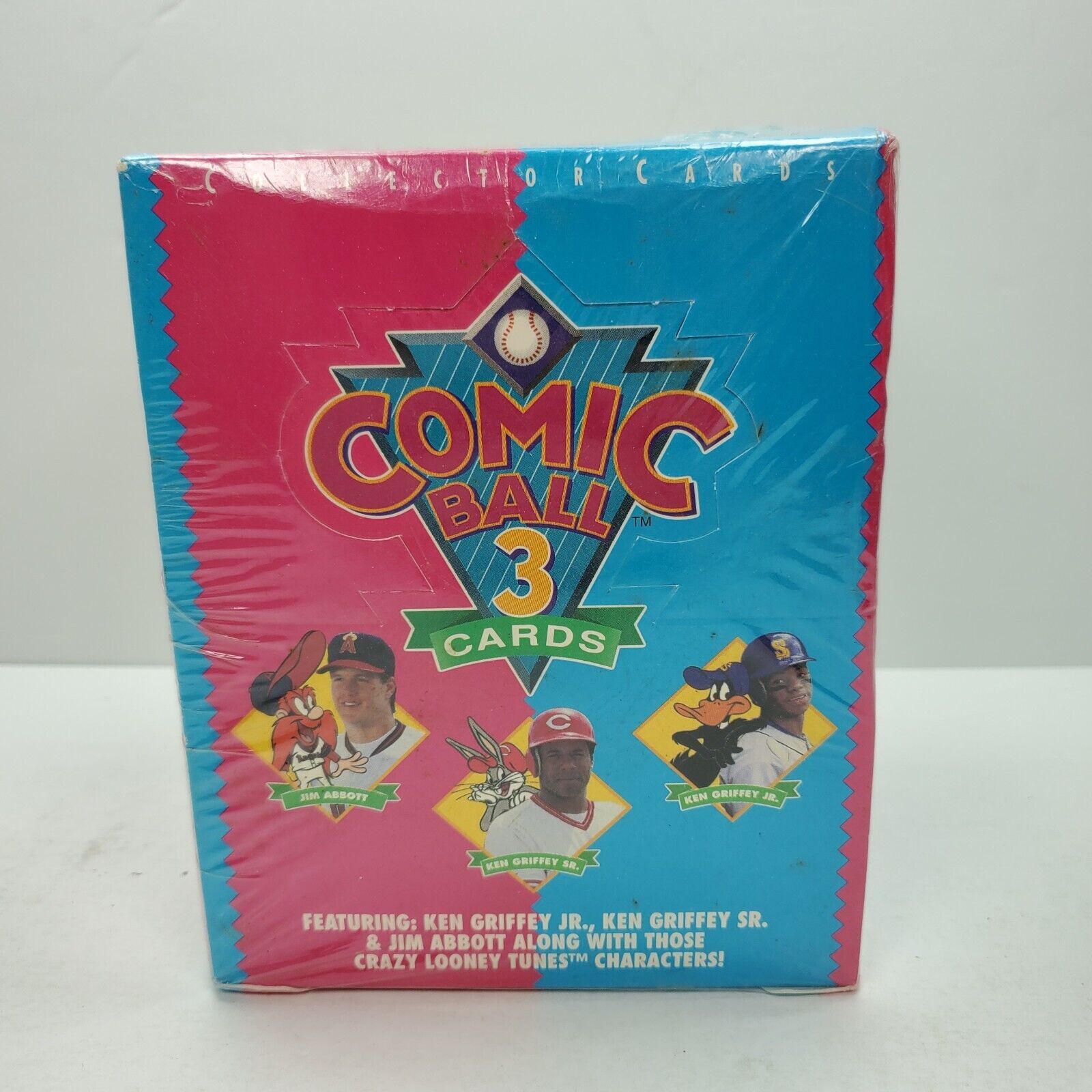 1992 Upper Deck Comic Ball Series 3 Trading Card Box ~ 36 Packs Abbott Griffey